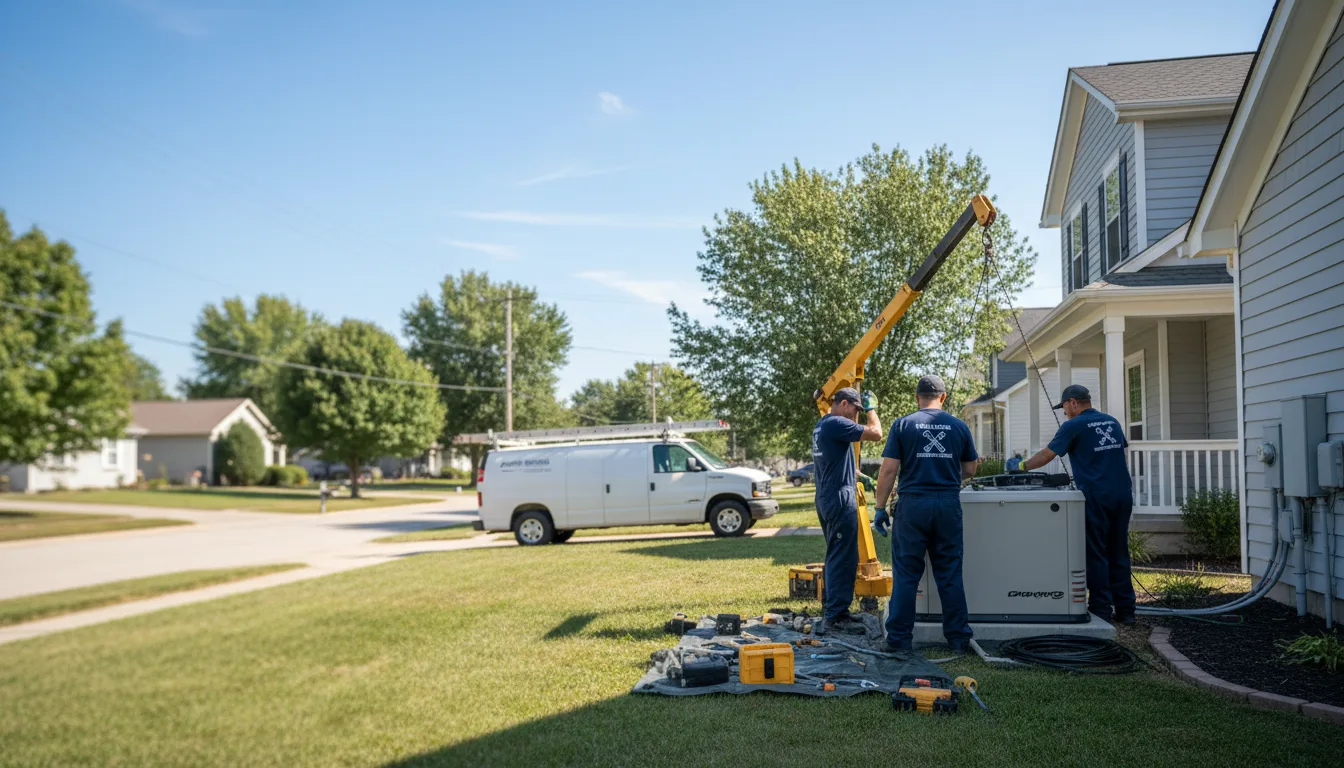 Generator Installation in Bedias, TX near me